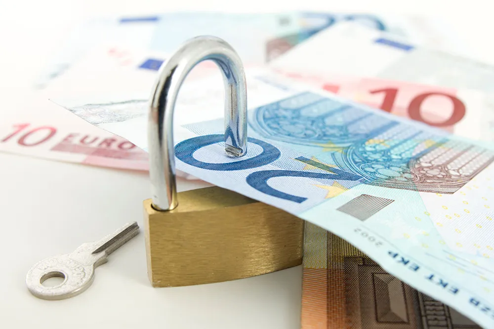 Ein Schloß das dein Geld beschützt
